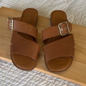 Franco Sarto Brown Sandals